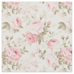 PixDezines Vintage Victoria Blush Rosa Rosor Tyg