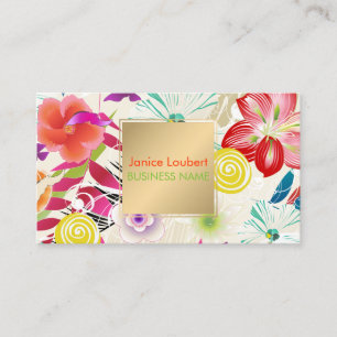PixDezines Wailea/DIY-bakgrund Visitkort