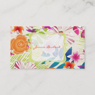 PixDezines wailea/diy-bakgrund Visitkort