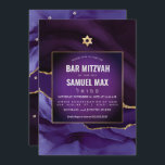 PixDezines Watercolor Agate Eggplant Mitzvah  Inbjudningar<br><div class="desc">PixDezines moderna Pub Mitzvah.  Vattenfärgat agat i mörk lila/äggplanta,  accentuerat med faux guld vener.  DIY för alla händelser,  ta helt enkelt bort oanvänt lagrar.  Med vår dynamiska design kan du redigera all inslag.  

Copyright © 2021 PixDezines™.   Med ensamrätt höger.</div>