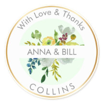 PixDezines Watercolor Blomma/Ranunculus/Tack