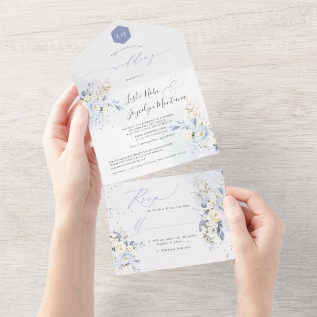 PixDezines Watercolor Blue Hyde Cream Rosor (Avrivbar del)