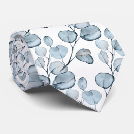 PixDezines Watercolor Dusty Blue Gum Eucalyptus Slips