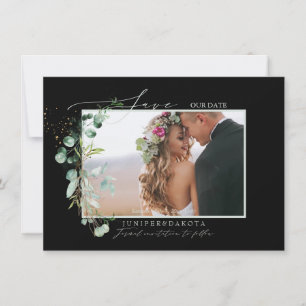 PixDezines Watercolor Eucalyptus Wandeand Greenery Spara Datumet