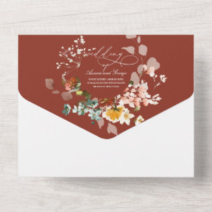 PixDezines Watercolor Fall Garden Flowers