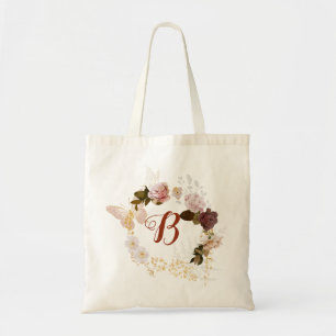 PixDezines Watercolor Höst Blommor Bröllopsdusch Tygkasse