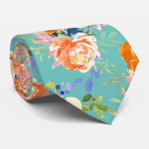 PixDezines Watercolor Orange Peonies n Pansies Slips