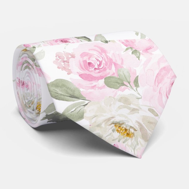 PixDezines Watercolor  Rosa ros DIY Bckgrand Slips (Rullad)