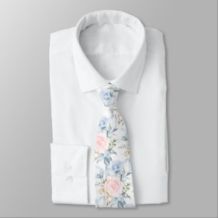 PixDezines Watercolor Rosor Blush Blå Slips