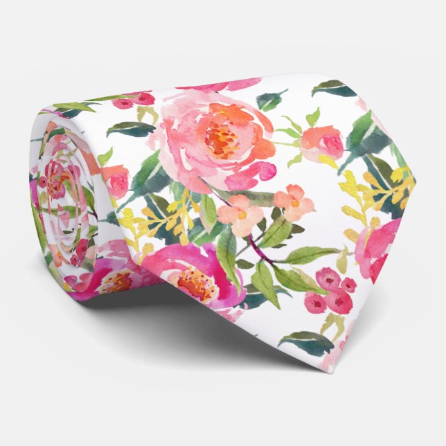 PixDezines Watercolor Sommar Peonies  Slips (Rullad)