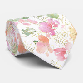 PixDezines Watercolor Sweetpeas  Rosa Gult Slips