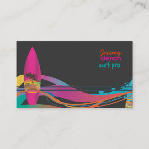 PixDezines Wave Vapensköld Hawaii ♥ ♥ ♥ ♥ ♥ Visitkort