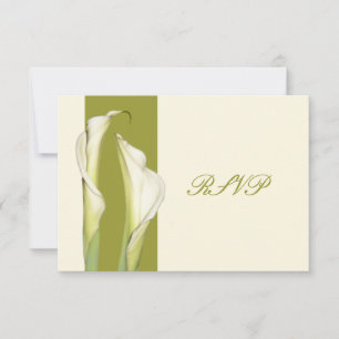 PixDezines white calla lilies/diy-bakgrund OSA Kort