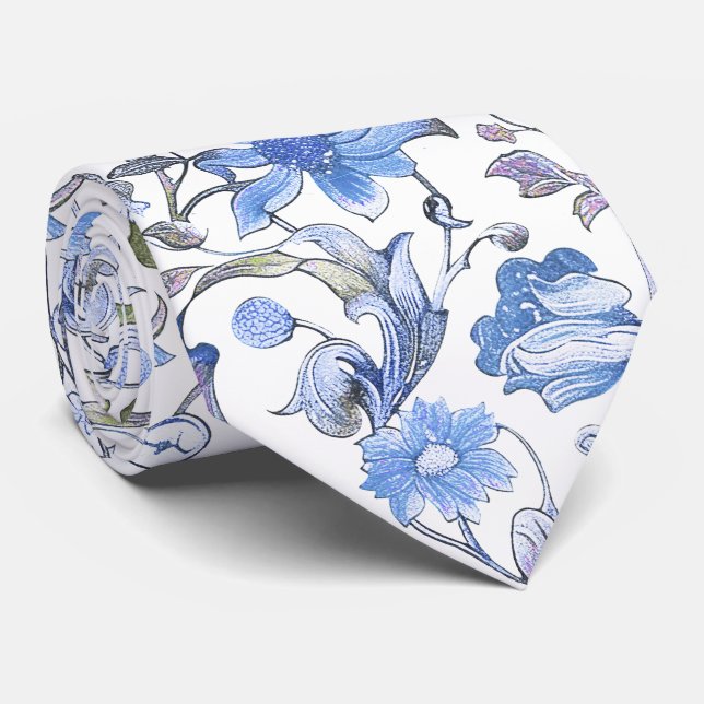 PixDezines William Morris CornblommBlue DIY Slips (Rullad)