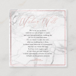 PixDezines Wishing well, Calligraphy Ro Guld Tilläggskort