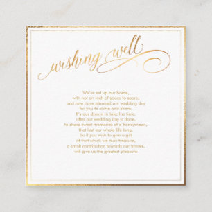 PixDezines Wishing well/Marble /White+Guld Tilläggskort