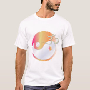 PixDezines Yin Yang t-shirt, om-symbol Tee