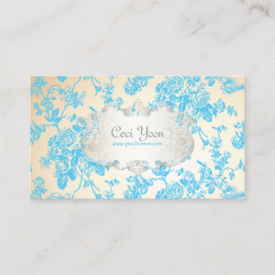 PixDezinves-toile/blue ro/DIY-bakgrund Visitkort