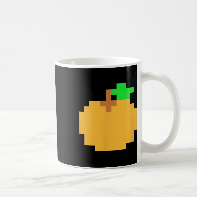 Pixel 8-bitars Arcade Video Game Matching Costume  Kaffemugg (Höger)