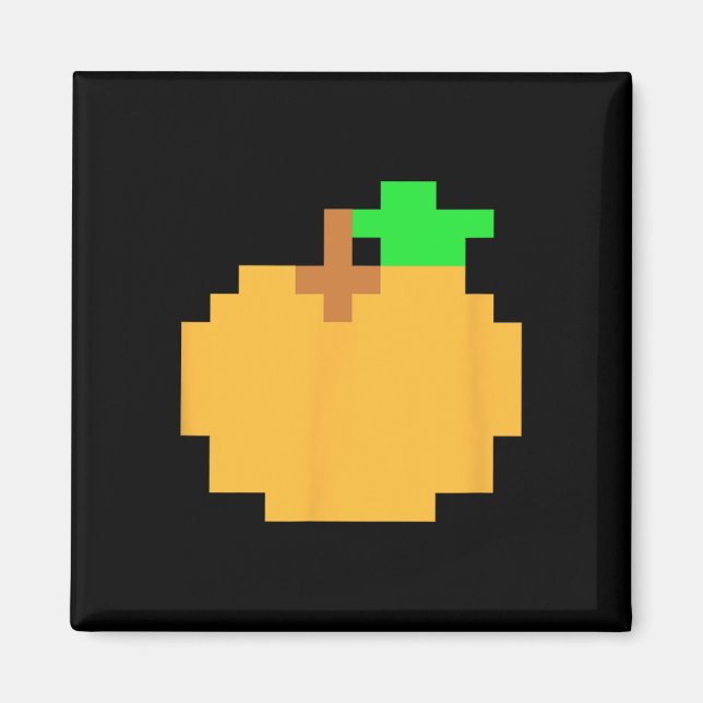 Pixel 8-bitars Arcade Video Game Matching Costume  Magnet (Framsidan)