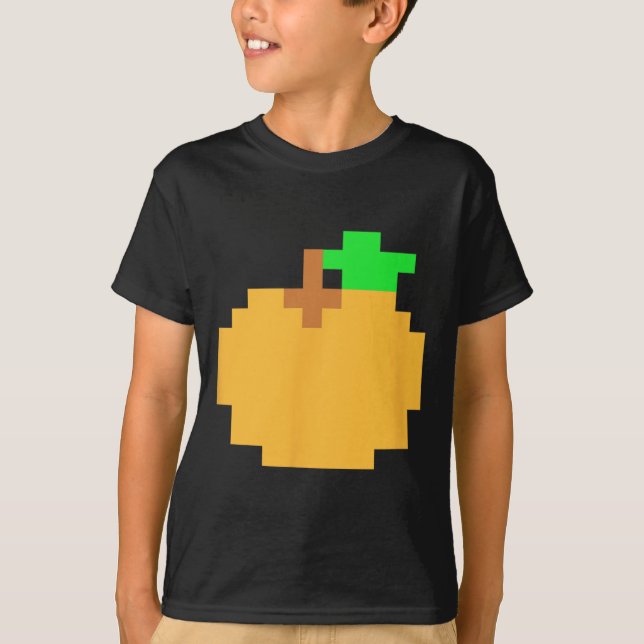 Pixel 8-bitars Arcade Video Game Matching Costume  T Shirt (Framsida)