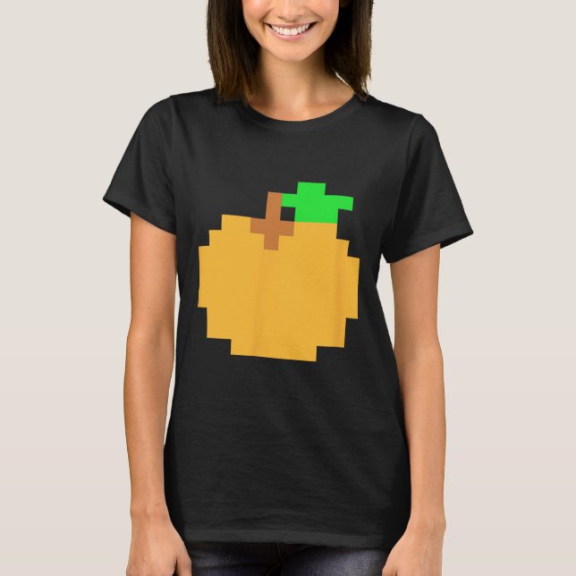 Pixel 8-bitars Arcade Video Game Matching Costume  T Shirt (Framsida)