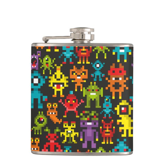 Pixel 8-bitars monster fickplunta (Framsidan)