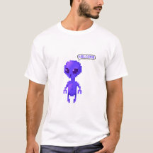 Pixel Alien Välkommen Gamer