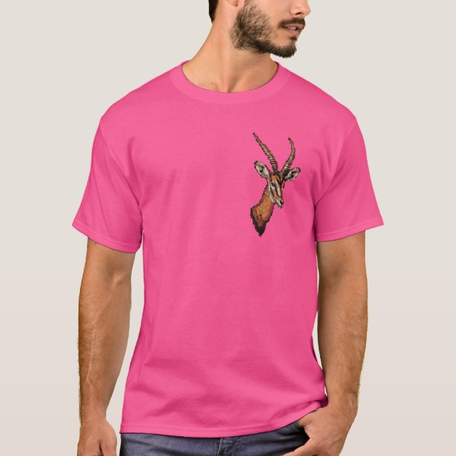 Pixel Art Älskare - Impala Pappa Mamma T Shirt (Framsida)