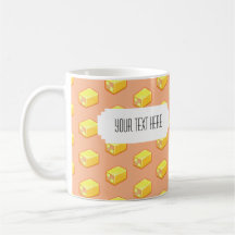 Pixel Art Battenberg Cake Mönster med etikett