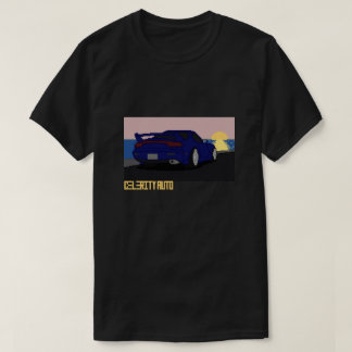 Pixel Art Car JDM Legend Rotary FD T Shirt
