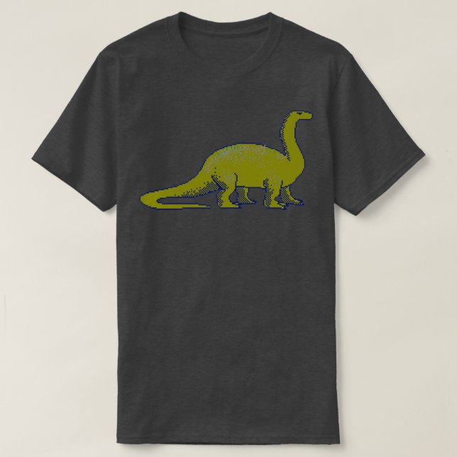 Pixel Art Dino T Shirt (Design framsida)