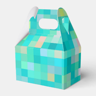 Pixel Art Flerfärgat Mönster Presentaskar