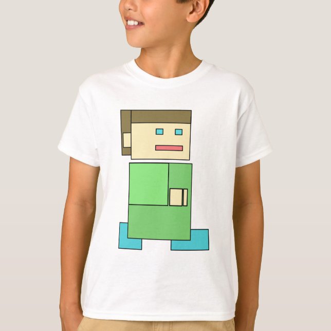 PIXEL ART GAME BOY KID TEE (Framsida)