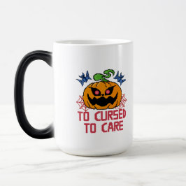 Pixel Art Halloween Pumpkins, Döskallar och Fladde Magisk Mugg