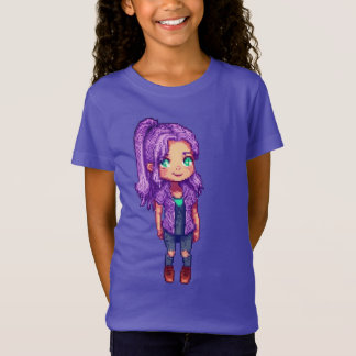 Pixel Art-Lila Hair T Shirt