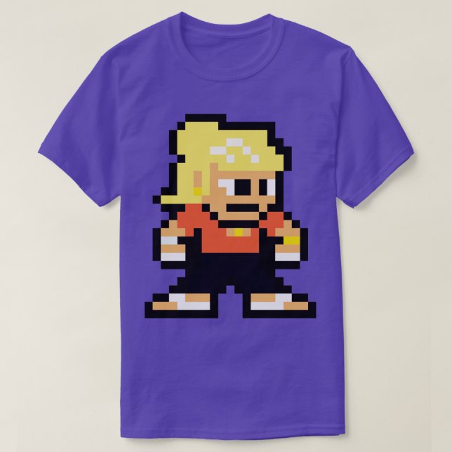 Pixel Art mela T Shirt (Design framsida)