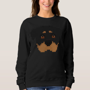 Pixel Art Rottweiler T Shirt