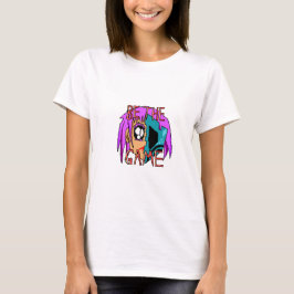 Pixel Art-teckentabell | 8-bitars uppspelningsrebe T Shirt