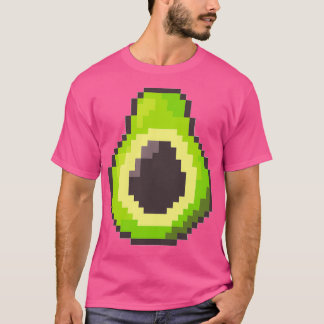 Pixel Avocado T Shirt