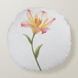 Pixel Bloom Trio Rund Kudde