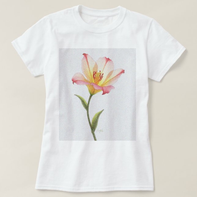 Pixel Bloom Trio T Shirt (Design framsida)