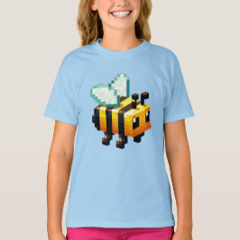 Pixel Buzz: Sunny Meadow Äventyr T Shirt