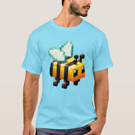 Pixel Buzz: Sunny Meadow Äventyr T Shirt