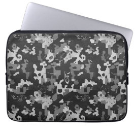 Pixel Camo Stealth Laptop Fodral