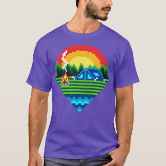 Pixel Camping T Shirt