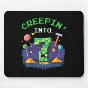 Pixel Creepin i 7-videospel med 7:e-födelsedagsspe Musmatta