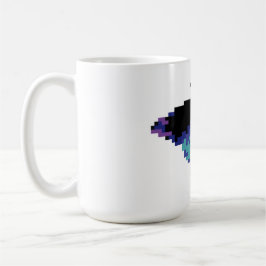 Pixel Fjäril Kaffemugg