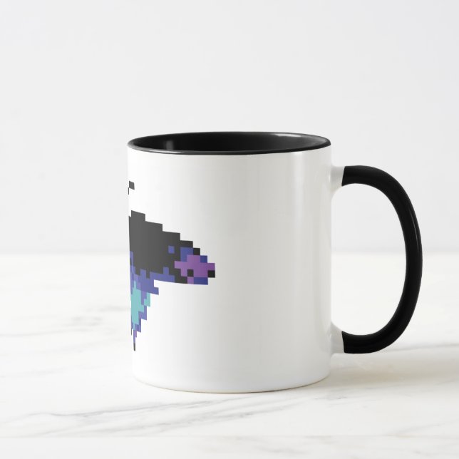 Pixel fjäril mugg (Höger)