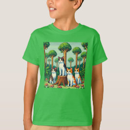 Pixel Friends: Forest Protection (cat) #13 T Shirt